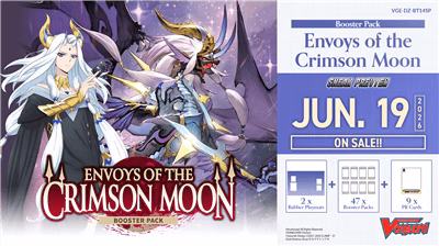 Cardfight!! Vanguard - VGE-DZ-BT14 Envoys of the Crimson Moon Sneak Preview Kit - Bild 2
