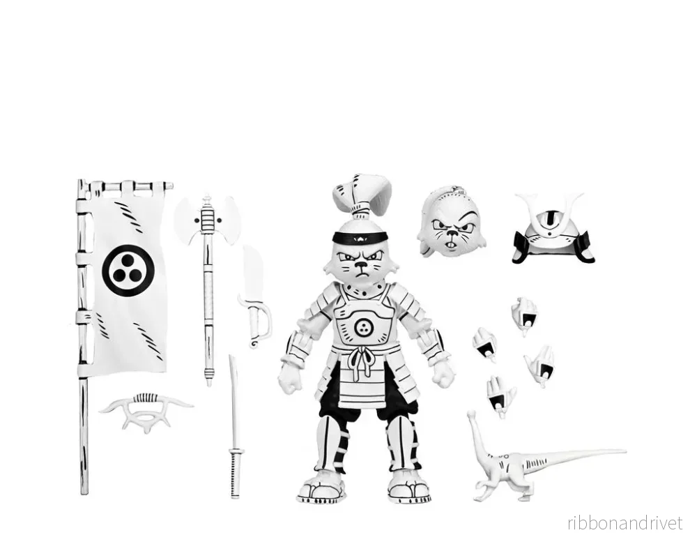 Usagi Yojimbo – 7” Actionfigur – Samurai Usagi Yojimbo i svart och vitt Usagi Yojimbo – 7” Actionfigur – Samurai Usagi Yojimbo i svart och vitt