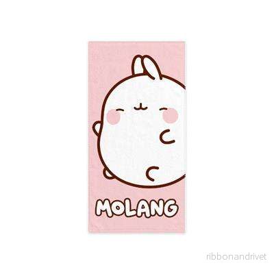 Molang – Towel – Pink – 35x75cm Molang – Towel – Pink – 35x75cm