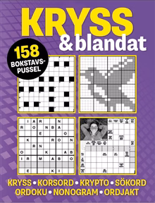 Kryss & blandat (lila): 158 bokstavspussel med kryss, korsord, krypto Kryss & blandat (lila): 158 bokstavspussel med kryss, korsord, krypto