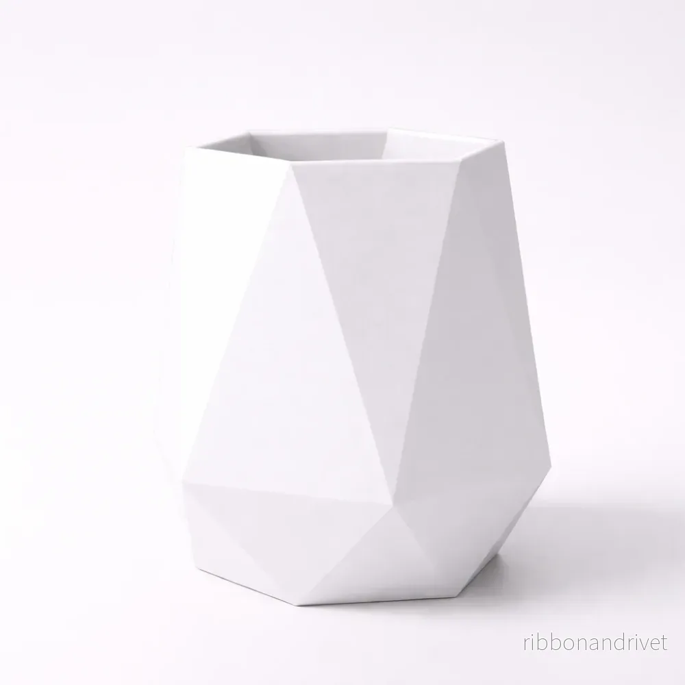 Geometrisk pennhållare minimalistisk - Bild 2