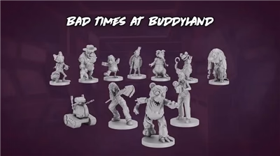 Final Girl: Miniatures Bad Times at Buddyland Final Girl: Miniatures Bad Times at Buddyland