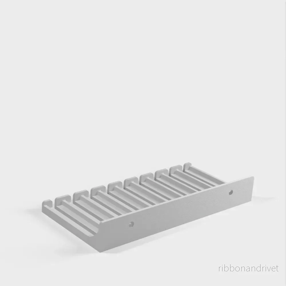 3 mm kabelhållare med hål för laboratorieexperiment - Bild 2