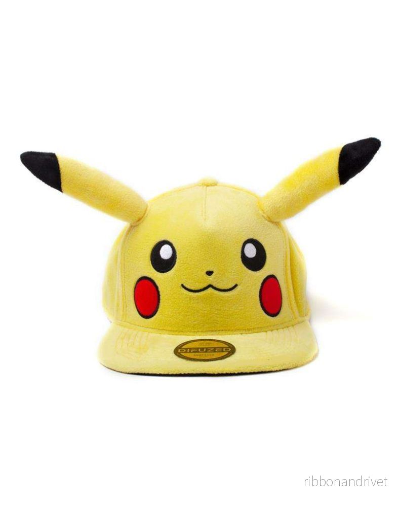 Pikachu Gosedjur Keps - Pokémon Merchandise