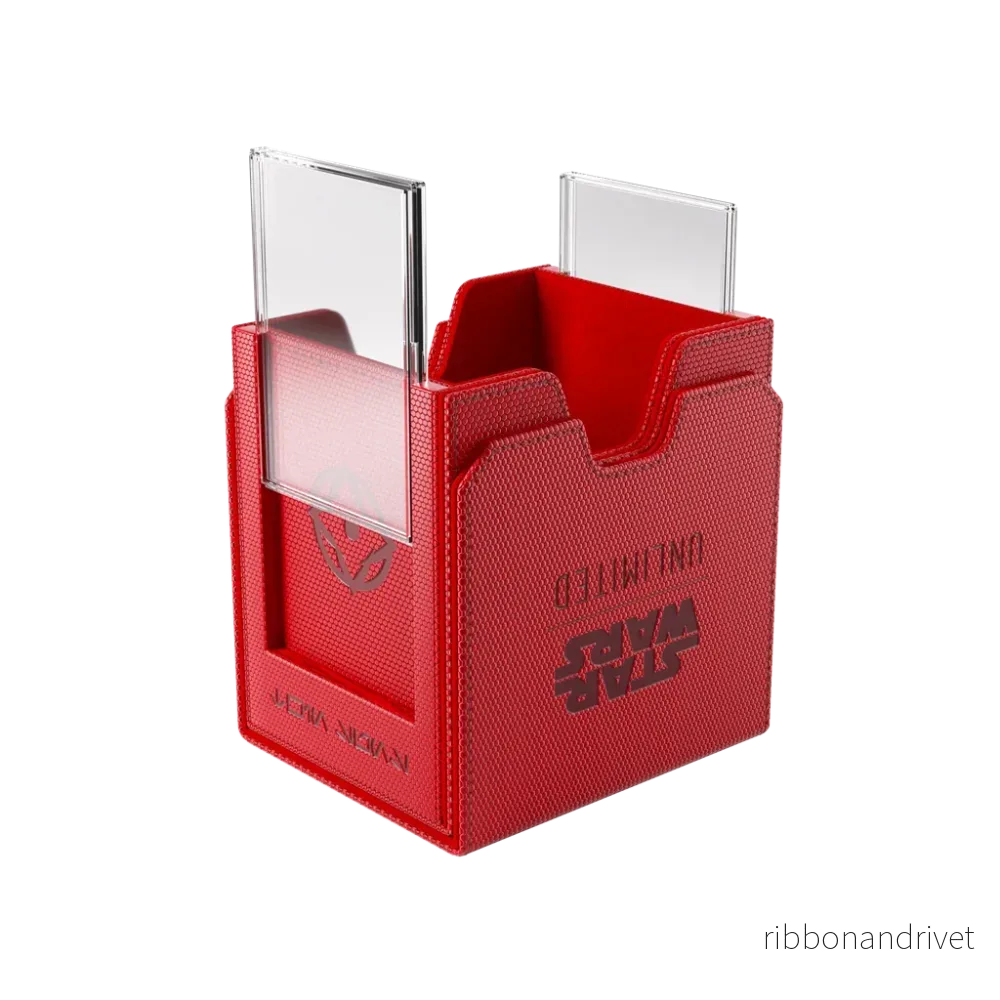 Gamegenic - Star Wars: Unlimited Twin Suns Deck Pod - Röd