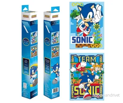 Sonic The Hedgehog Boxed Poster Set