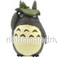Kumukumu Figurine Big Totoro med blad - Min granne Totoro - Bild 2