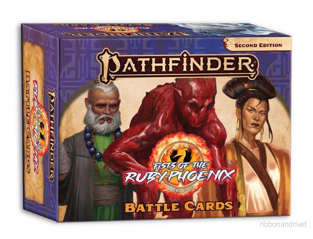 Pathfinder RPG: Fists of the Ruby Phoenix Battle Cards (P2) – EN