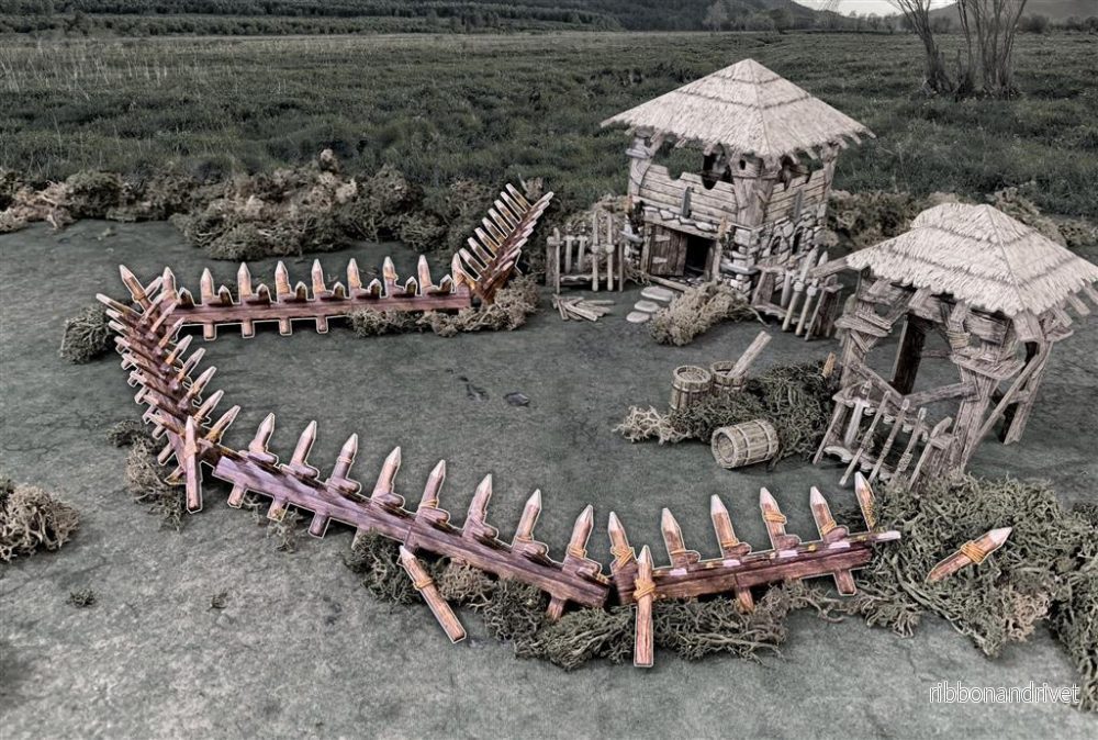 Battle Systems: Deadly Stakes – EN Spetsade Träbarriärer Battle Systems: Deadly Stakes – EN Spetsade Träbarriärer