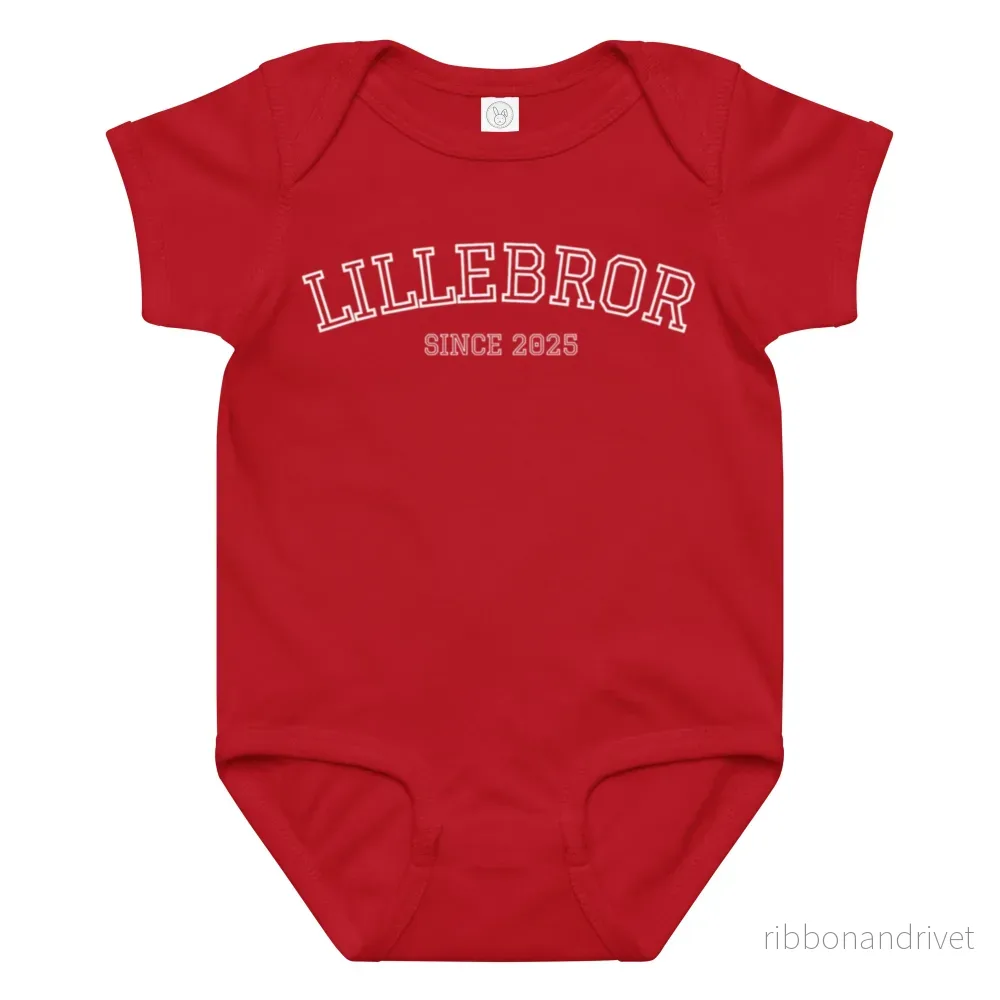 Lillebror Body - 2025 (vit text) - Bild 2