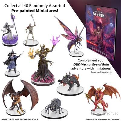 D&D Icons of the Realms: Vecna: Eve of Ruin - 8 ct. Booster Brick (Set 32) - Bild 2