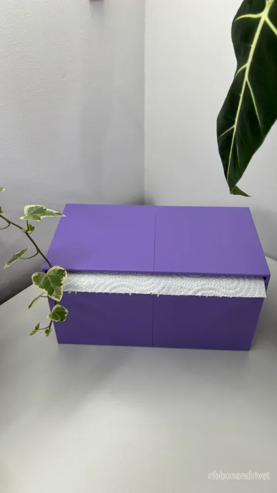 Modulär pappershållare för badrum och kök – Flexibel 3D-utskrivbar design - Bild 2