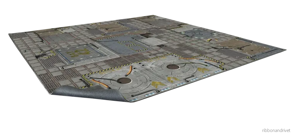 Battle Systems: Frontier Sci-fi Gaming Mat 2x2'