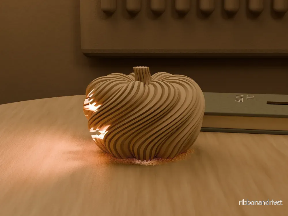 Jack-o'-Lantern Fyrfadsstage - Bild 3