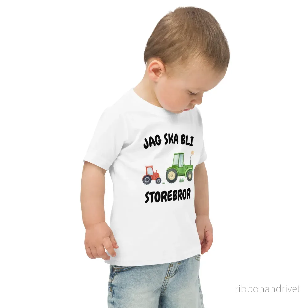 Jag ska bli storebror T-shirt - Traktorer - Bild 2