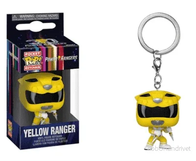 Funko POP Nyckelring: MMPR 30th – Gul Ranger Funko POP Nyckelring: MMPR 30th – Gul Ranger