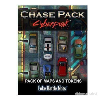 Chase Pack Cyberpunk Karta- och Tokenpaket - Bild 2