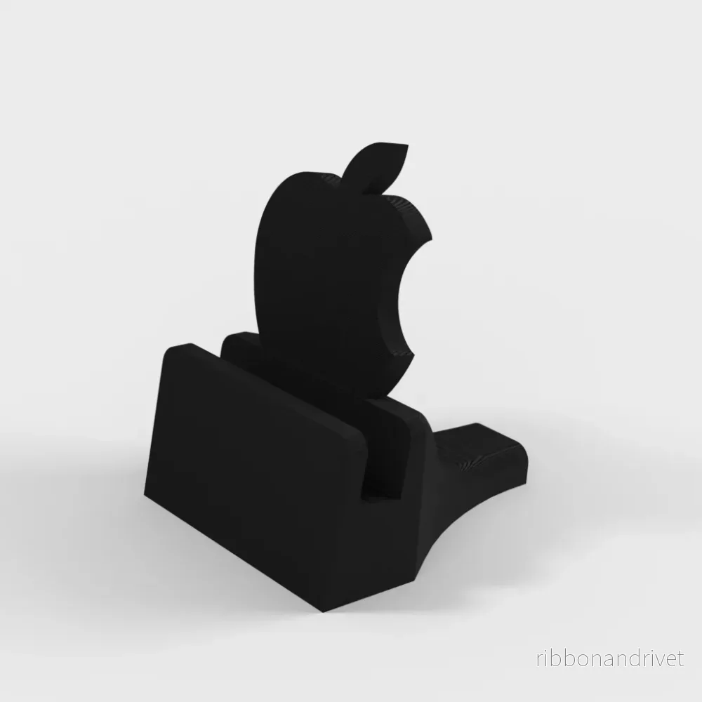 Snygg iPhone-docka med Apple-logotyp och laddningsfunktion - Bild 3