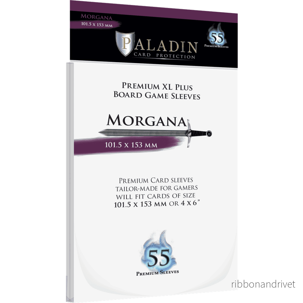 Paladin Sleeves – Morgana Premium XL PLUS 101.5x153mm (55 Sleeves) Paladin Sleeves – Morgana Premium XL PLUS 101.5x153mm (55 Sleeves)