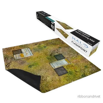Halo: Flashpoint Field Outpost Deluxe Gaming Mat Halo: Flashpoint Field Outpost Deluxe Gaming Mat