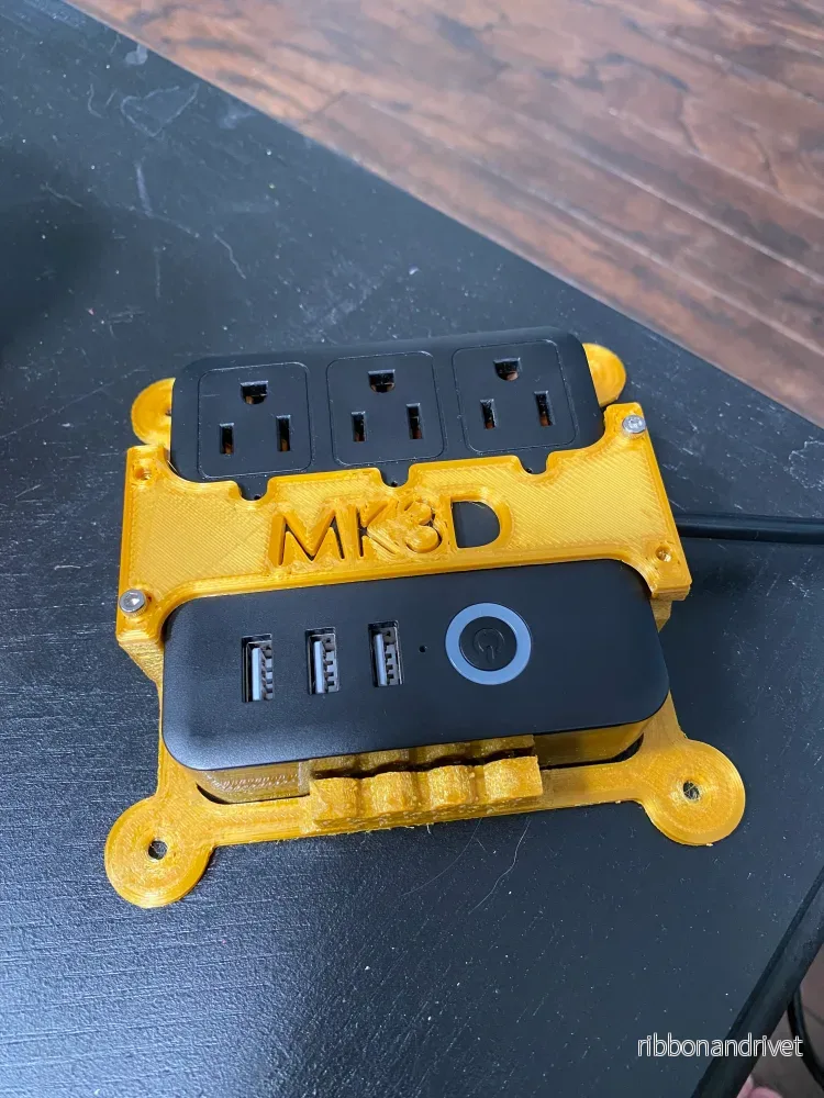 GHome Smart Socket Monteringsfäste för Under Skrivbord - Bild 2