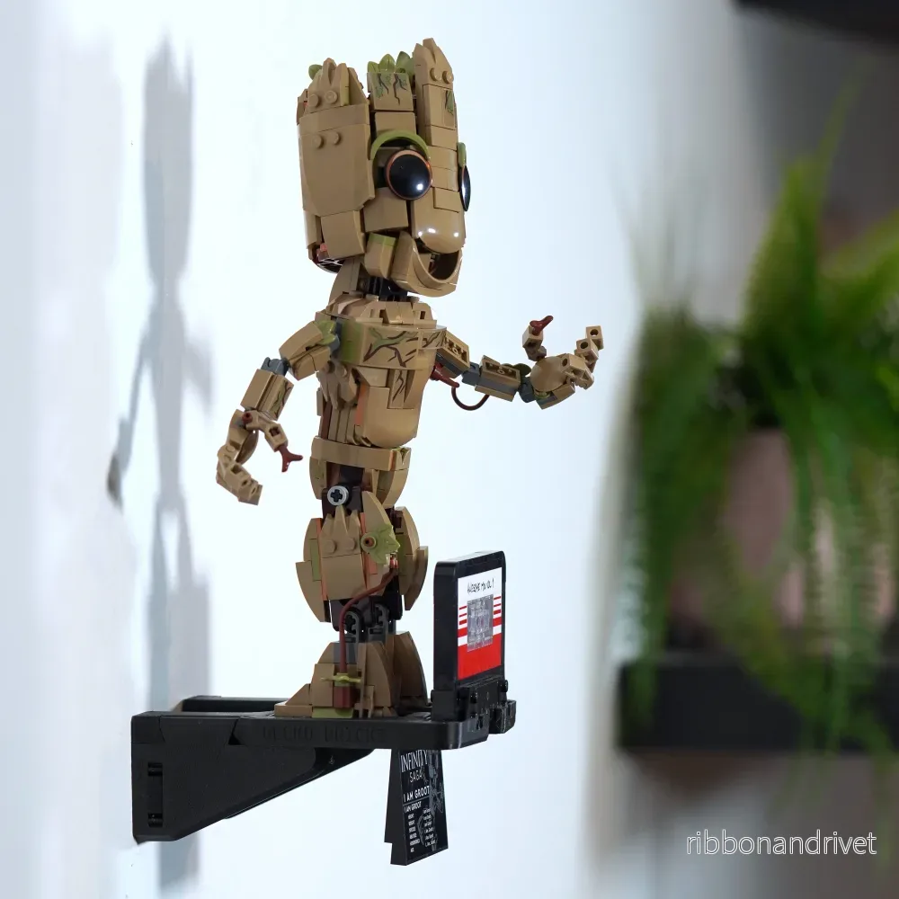 Väggfäste för Marvel I Am Groot 76217 - Bild 2