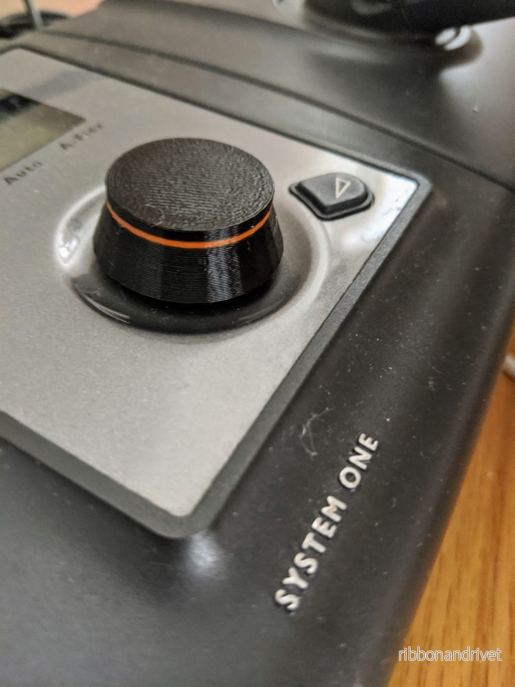 Ersättningsknapp för Philips Respironics System One CPAP-maskin