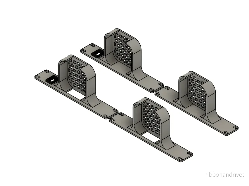 10-tums rackmontering för Philips Hue Bridge 10-tums rackmontering för Philips Hue Bridge
