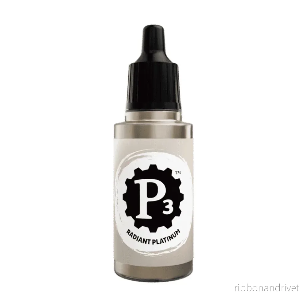 P3 Paints – Strålande Platinum – 18ml