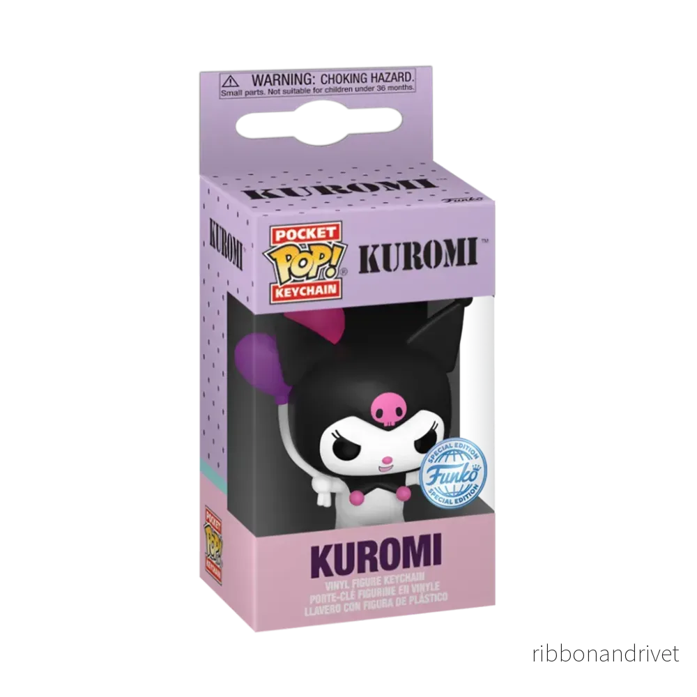 Funko POP Nyckelring: HK – Kuromi (Balloon) Funko POP Nyckelring: HK – Kuromi (Balloon)