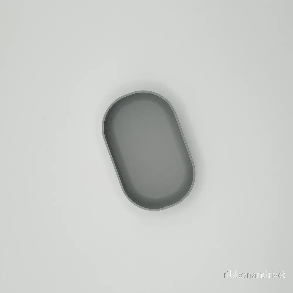 Minimalistiskt runt nyckelbricka för entré - Bild 3