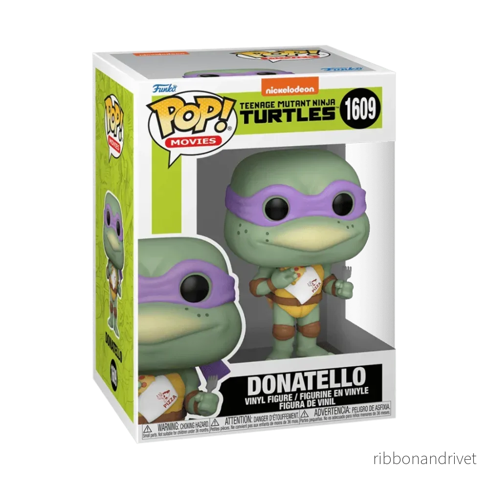 Funko POP Movies: TMNT – Donatello med Servett Funko POP Movies: TMNT – Donatello med Servett
