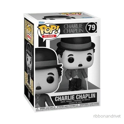 Funko POP Icons: Charlie Chaplin Samlarfigur Funko POP Icons: Charlie Chaplin Samlarfigur