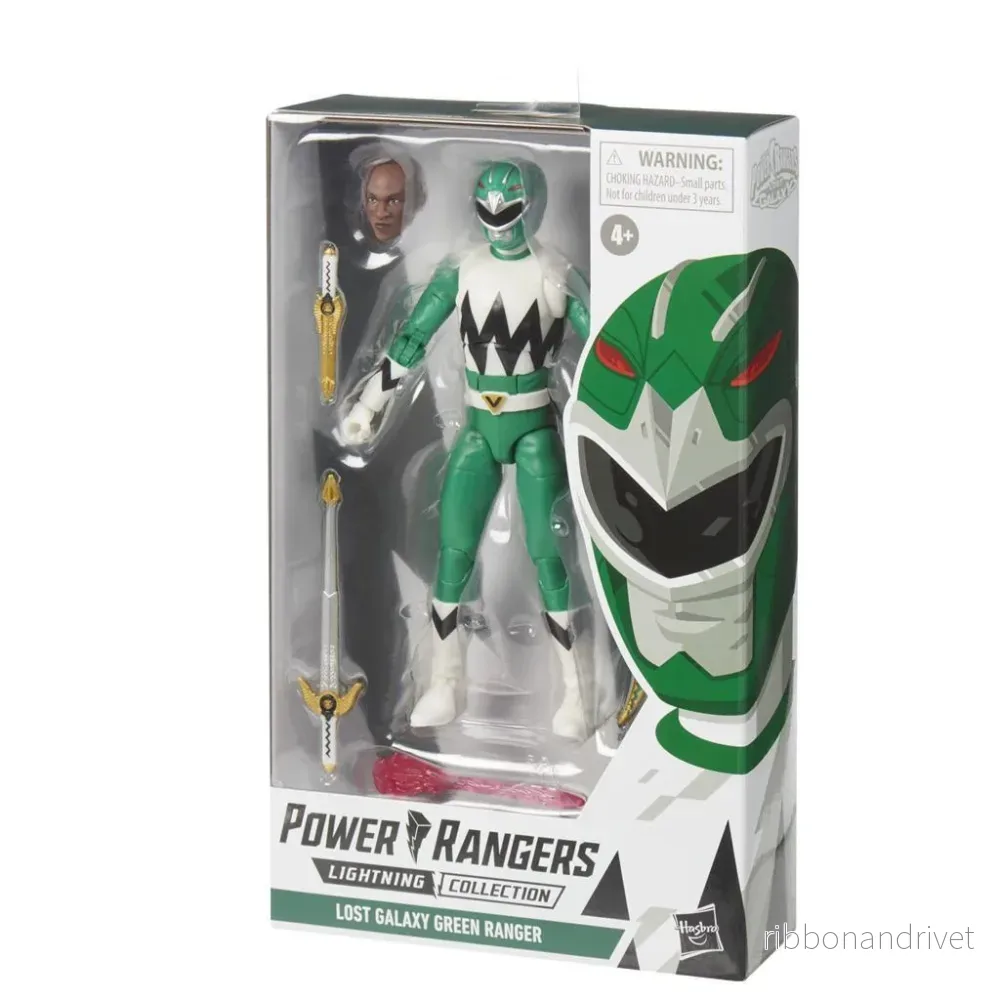 Power Rangers Lightning Collection Lost Galaxy Green Ranger Figur Power Rangers Lightning Collection Lost Galaxy Green Ranger Figur