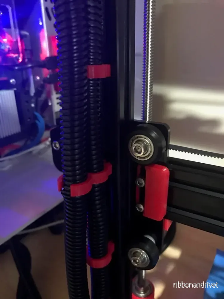3/8″ kabelklämma för 2020 extrudering