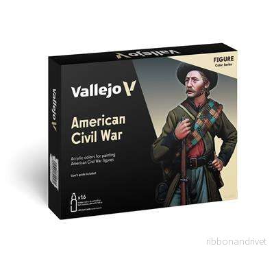 Vallejo Model Color - 16 färgers set - Amerikanska inbördeskriget 18 ml - Bild 2