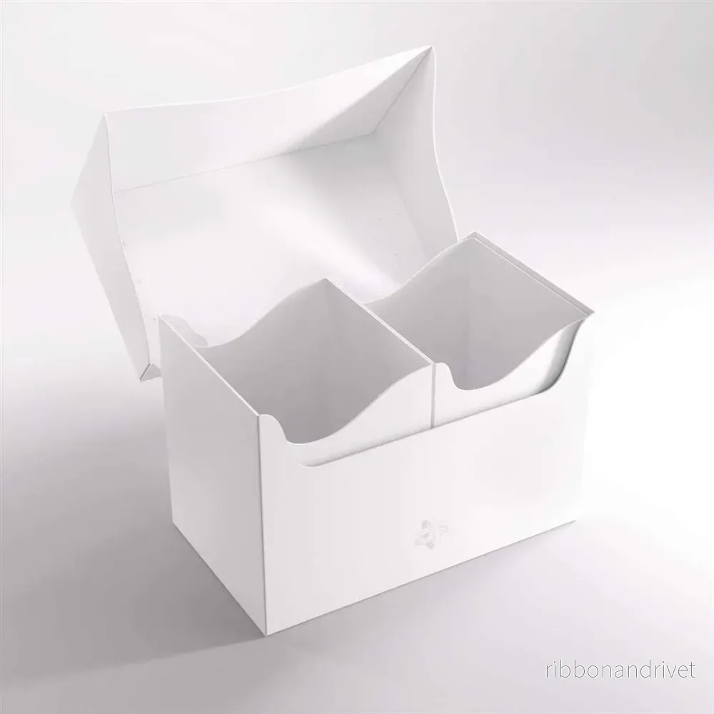 Gamegenic Double Deck Holder 200+ XL Vit Gamegenic Double Deck Holder 200+ XL Vit