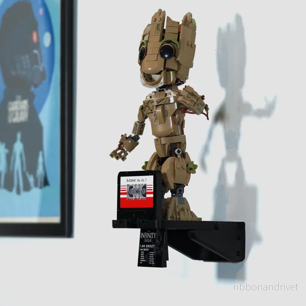 Väggfäste för Marvel I Am Groot 76217