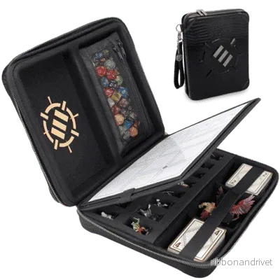 ENHANCE Tabletop RPGs RPG Organizer Case Collector’s Edition (Black) ENHANCE Tabletop RPGs RPG Organizer Case Collector’s Edition (Black)