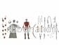TMNT (Mirage Comics) – 7″ Skala Action Figur – Foot Ninja (Klassiska Färger)
