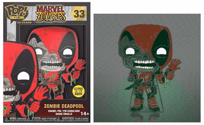 Funko POP Pin: Marvel - Zombie Deadpool - Bild 2