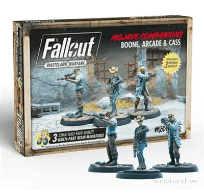 Fallout: Wasteland Warfare – Boone, Arcade och Cass – EN Fallout: Wasteland Warfare – Boone, Arcade och Cass – EN