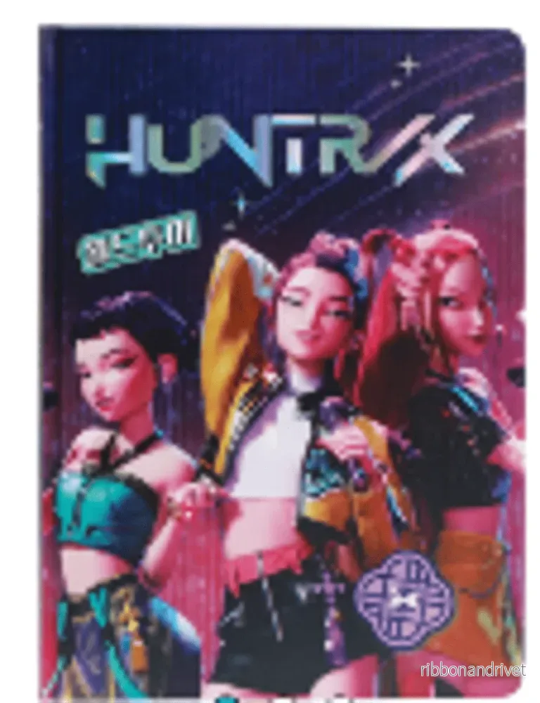 KPop Demon Hunters – A5-anteckningsbok – HUNTR/X KPop Demon Hunters – A5-anteckningsbok – HUNTR/X