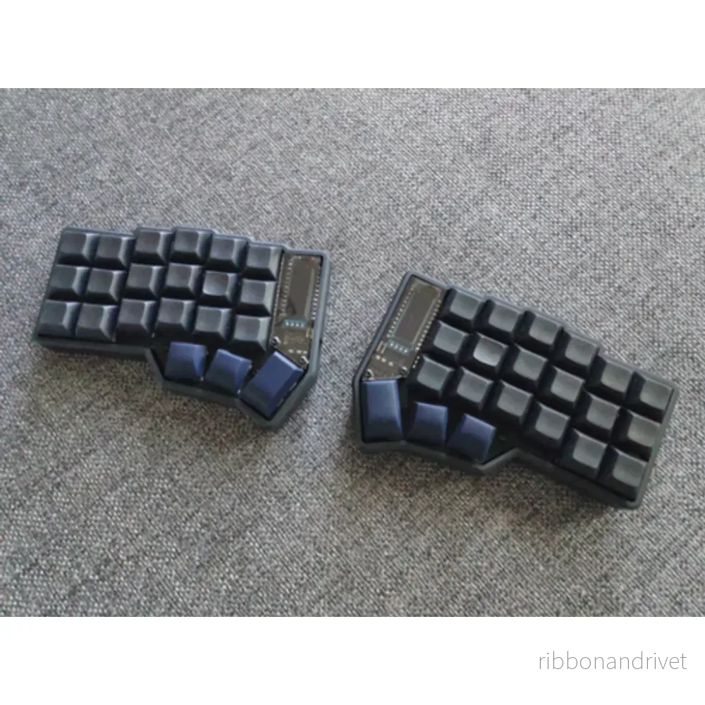 Ergonomiska konvexa DSA keycaps för split-tangentbord - Bild 2