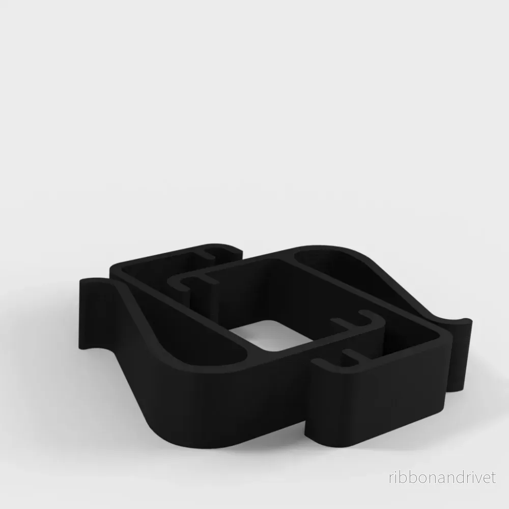 Kabelklämmor för 40 mm extrudering (2 st.) - Bild 2