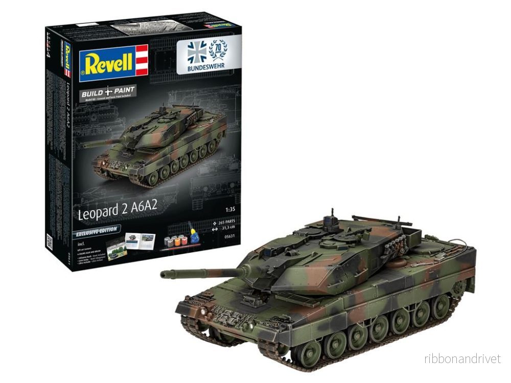 70 Jahre Bundeswehr: Leopard 2 A6A2 ”Exclusive Edition” 70 Jahre Bundeswehr: Leopard 2 A6A2 ”Exclusive Edition”