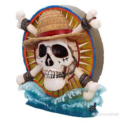 One Piece (Netflix) – USB-C LED-lampa (20,2 cm) – Jolly Roger
