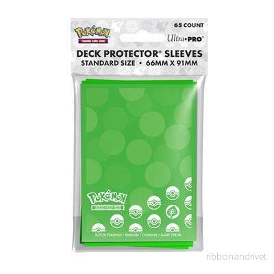 UP - Energi - Gräs Typ 65-pack Skyddsfodral för Pokémon-kortspel - Bild 2