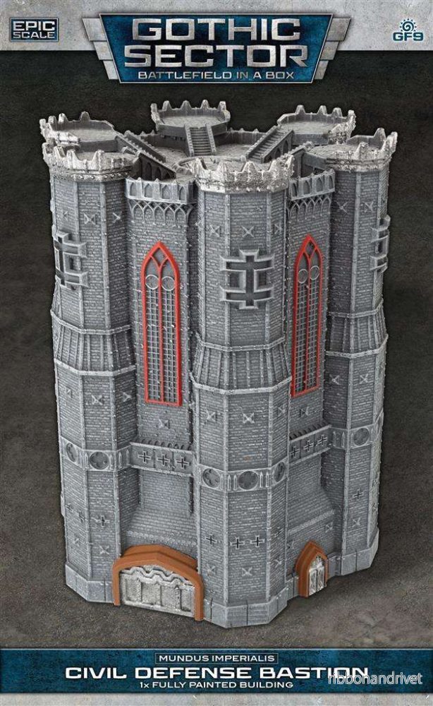 BIAB: Mundus Imperialis – Civil Defense Bastion (x1) BIAB: Mundus Imperialis – Civil Defense Bastion (x1)
