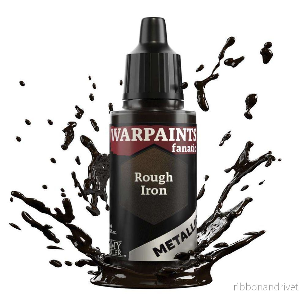 Army Painter – Warpaints Fanatic Metallic: Rough Iron Army Painter – Warpaints Fanatic Metallic: Rough Iron